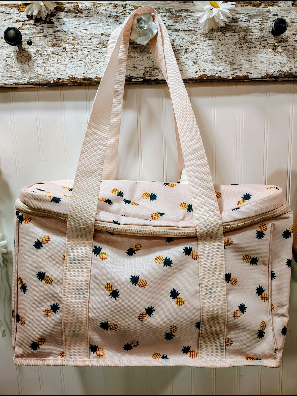 kate spade Pink Pineapple Print Travel Bag